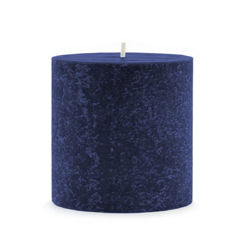 Root Candles Unscented Candles Premium Beeswax Blend Pillar Candle, 3 x 3-Inch, Abyss